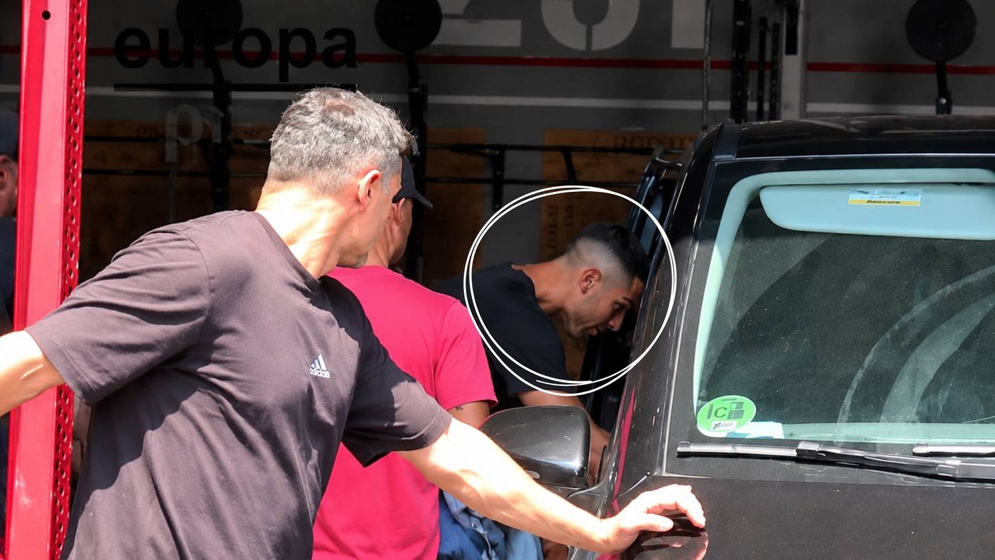 Cristiano Ronaldo entrena en Mallorca con su hijo Cristiano Jr. en plenas vacaciones