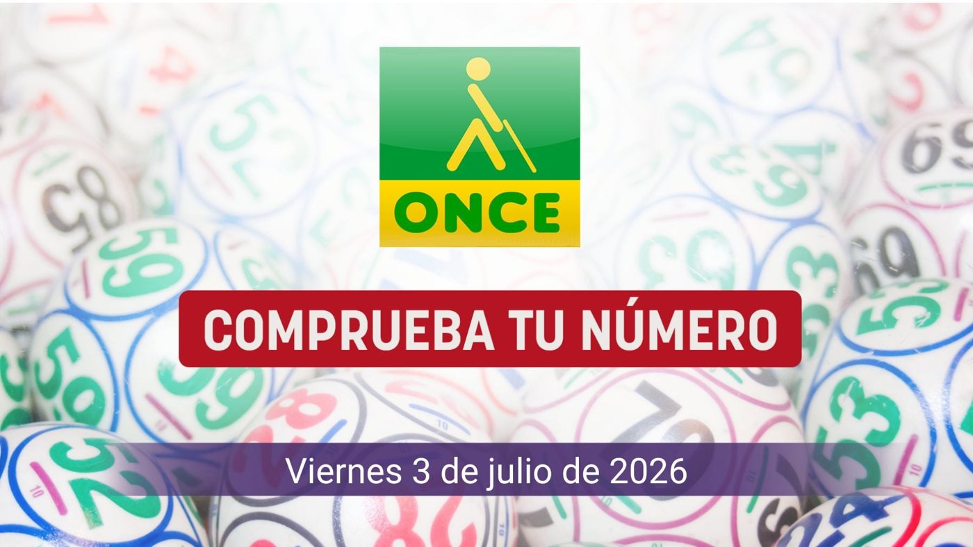 Resultados de la ONCE del viernes 3 de julio de 2026: Cuponazo, Eurojackpot y Super11