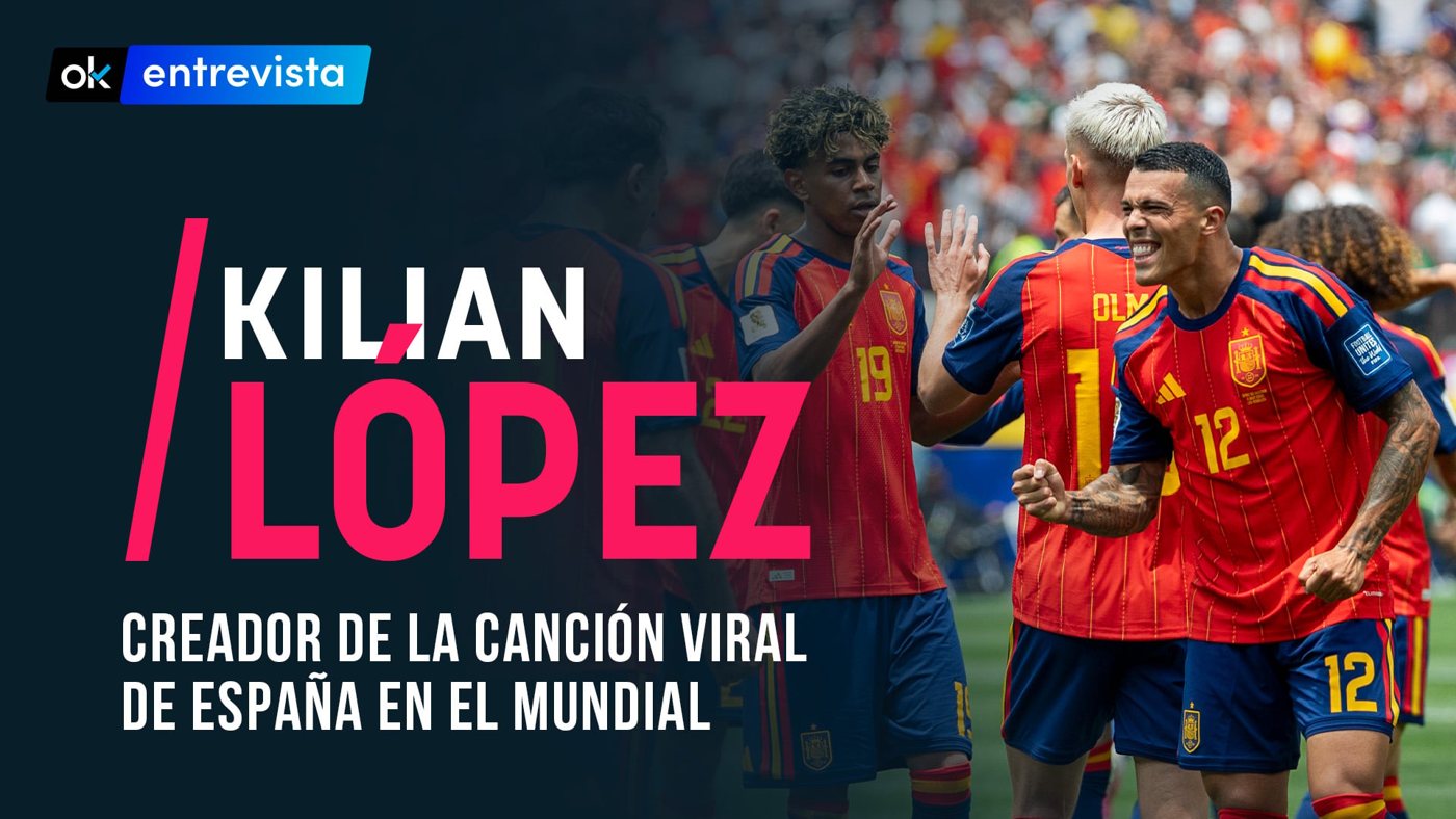 Kilian López, creador de la canción viral de España en el Mundial, sueña con que sea recordada como la de la segunda estrella