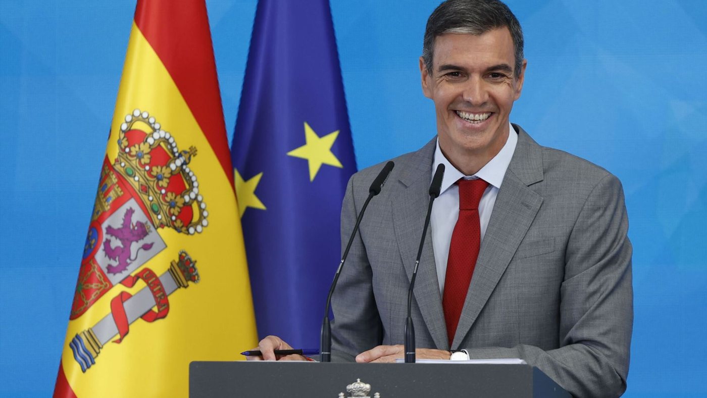 Sánchez evita mencionar los casos de corrupción en su balance anual y se centra en economía y clima