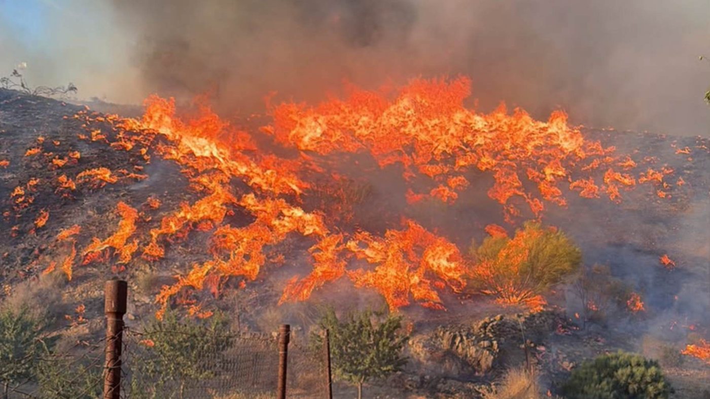 Al menos 12 muertos y 23 desaparecidos en el incendio forestal de Los Gallardos (Almería)