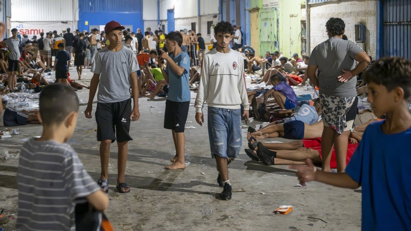 La red de acogida de Ceuta, al límite por la llegada de menores migrantes