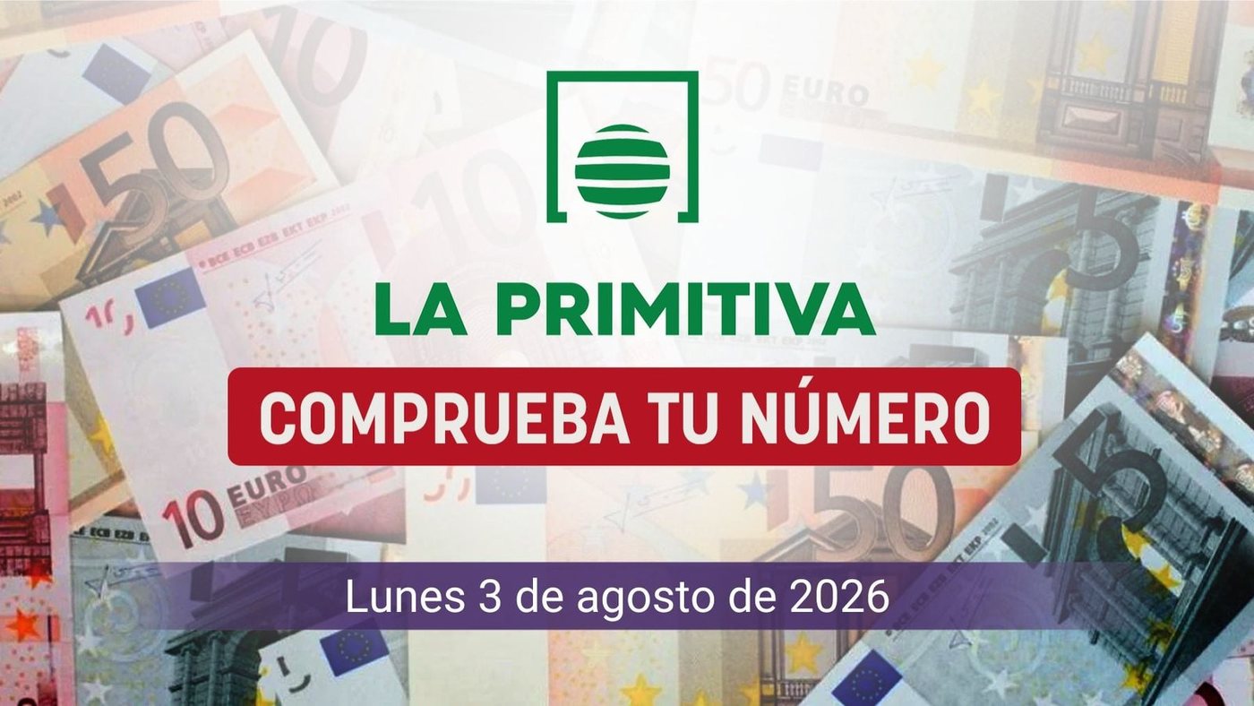 La Primitiva deja la combinación 06, 16, 28, 33, 38 y 45 en el sorteo del lunes