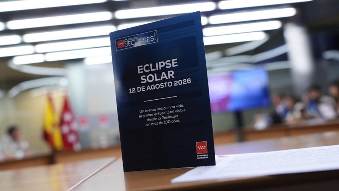La Comunidad de Madrid organiza un festival para seguir el eclipse solar del 12 de agosto