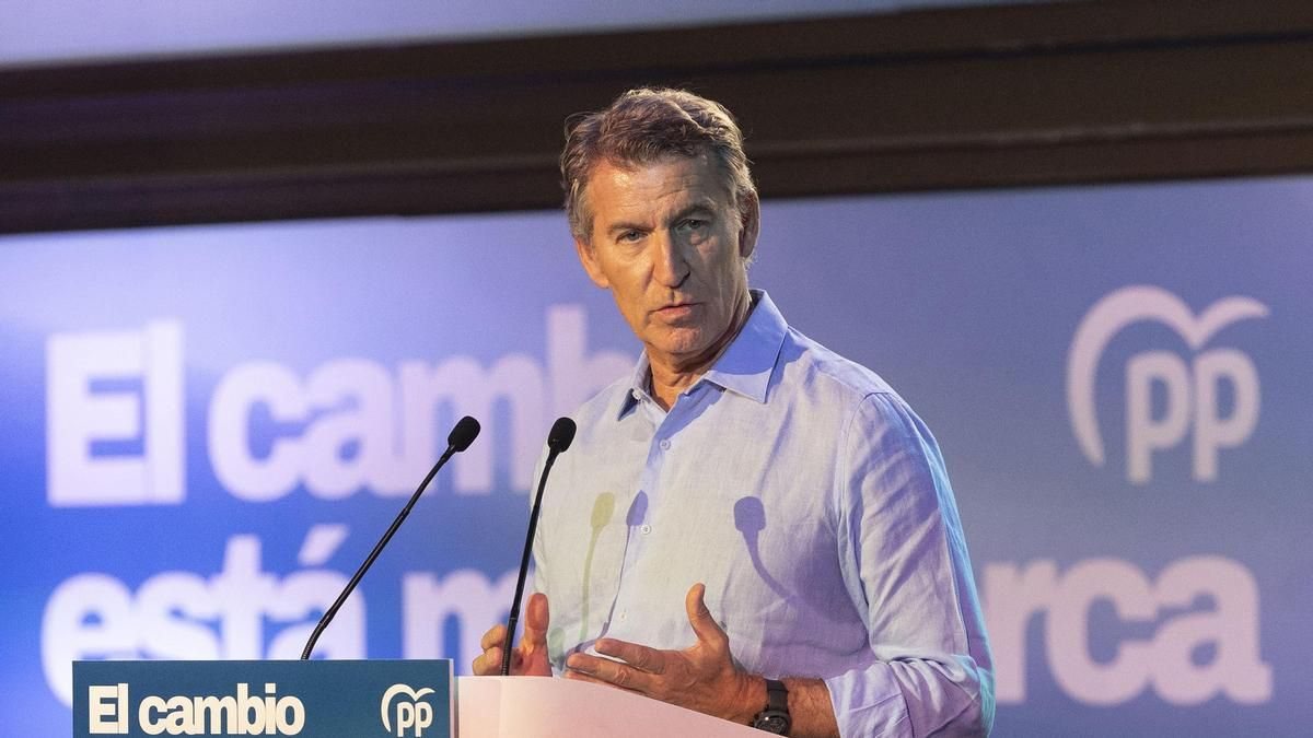 Feijóo anuncia una ley nacional del concebido no nacido si llega al Gobierno